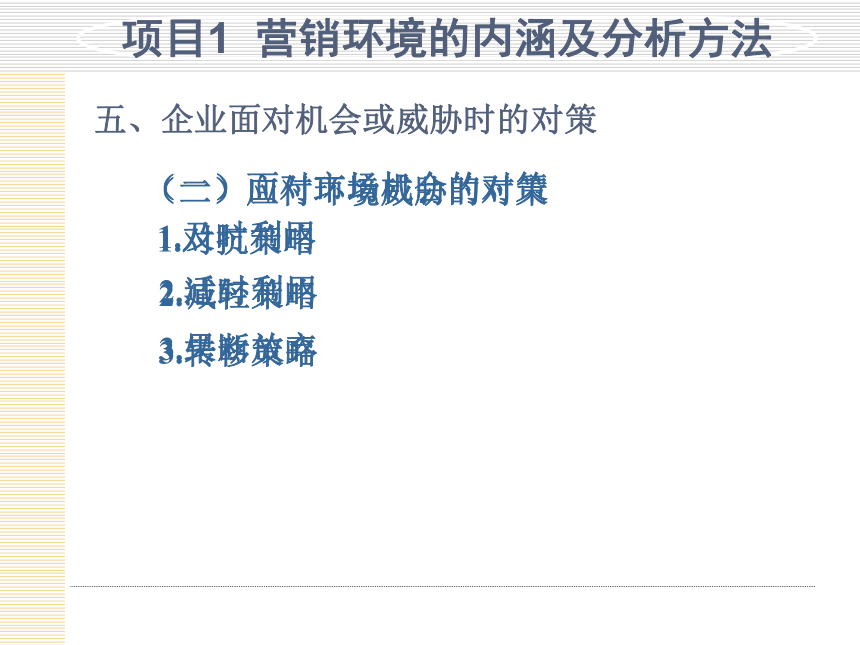 模块2  关注营销环境 课件(共50张PPT)- 《市场营销项目化教程》同步教学（轻工业版）