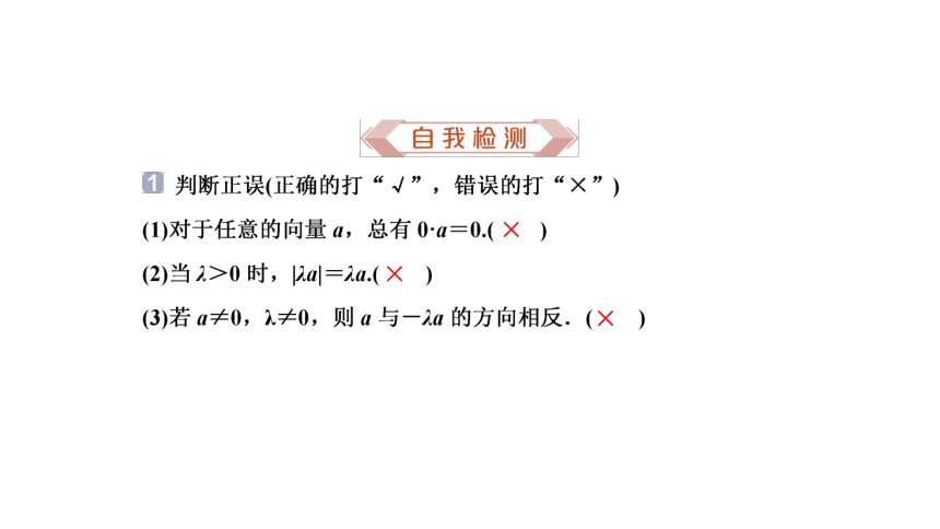 6.1.4-6.1.5 数乘向量  课件(共37张PPT)——高中数学人教B版（2019）必修第二册