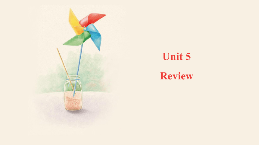 Unit 5 I Love Learning English!  Review 课件（16张PPT）
