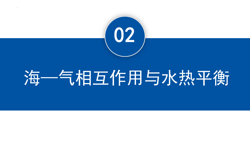 地理湘教版（2019）选择性必修1 4.3海—气相互作用课件（共38张ppt)