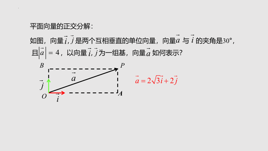 9.3.2向量的坐标表示及运算 课件(共33张PPT) 高一下学期数学苏教版（2019）必修第二册