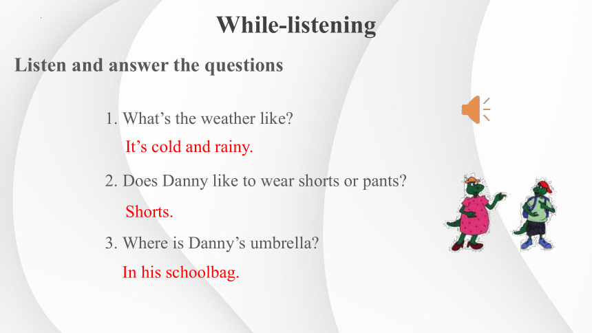 Unit 2 Colours and Clothes Lesson 10 Clothes for a Cold Day 课件(共18张PPT)