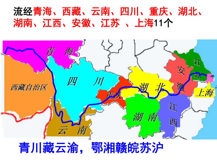 2023年秋湘教版地理八年级上册2.3中国的河流-长江课件（共26张PPT）
