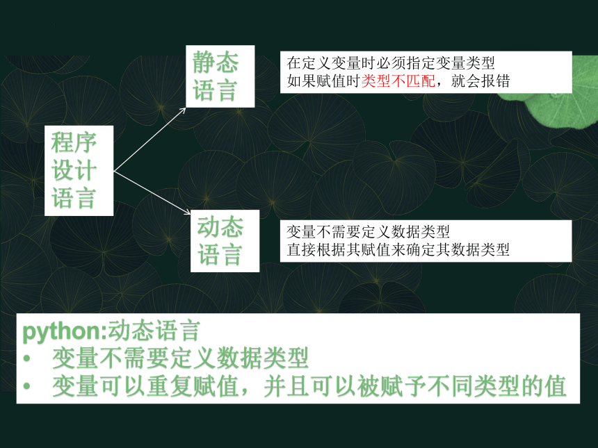 4.1.1 Python的常量与变量 课件(共32张PPT)  -2023—2024学年高中信息技术粤教版（2019）必修1