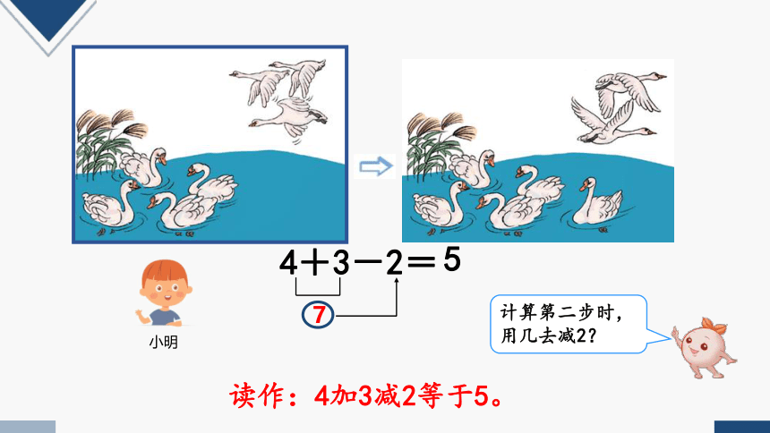 2023秋人教版一年级数学上册 第5单元《加减混合》课件（20张ppt）