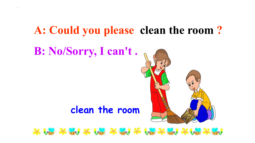 Unit 3 Could you please clean your room? Section A 1a-1c课件+嵌入音频(共25张PPT)