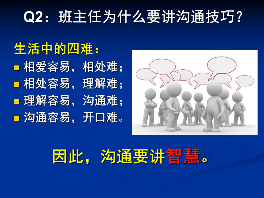 班主任沟通技巧与艺术 课件(共21张PPT)