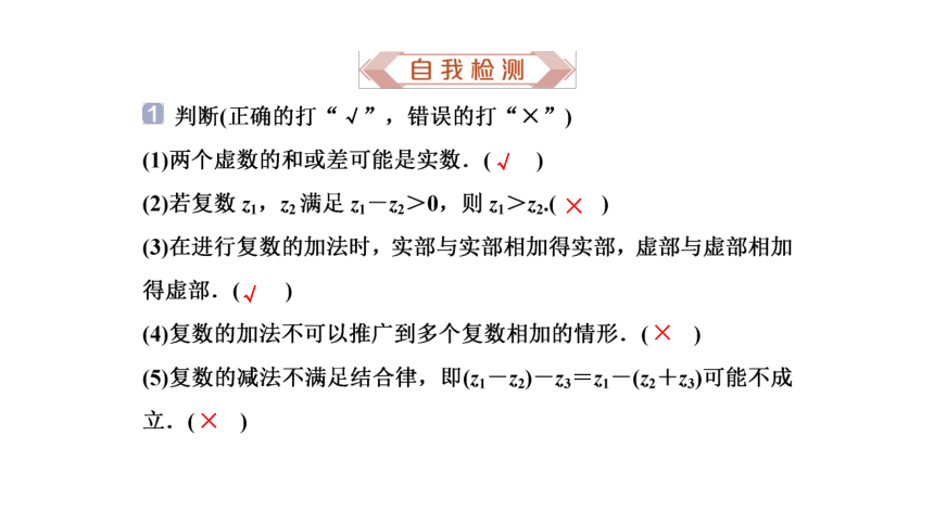 7.2.1 复数的加、减运算及其几何意义  课件(共61张PPT)——高中数学人教A版（2019）必修第二册