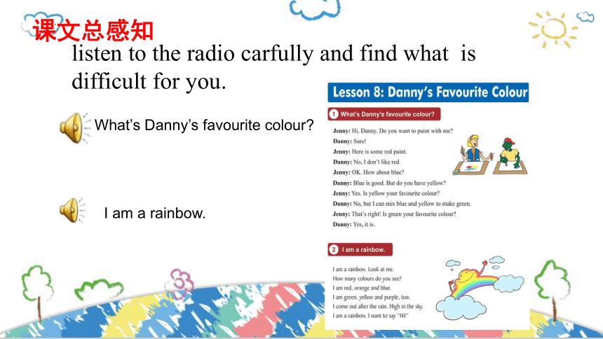 Unit 2 Lesson 8  Danny's Favourite Colour（课件）(共43张PPT)-七年级英语上册（冀教版）