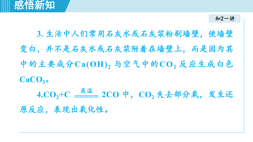 化学人教版九上知识点拨课件：6.3 二氧化碳和一氧化碳(共56张PPT)