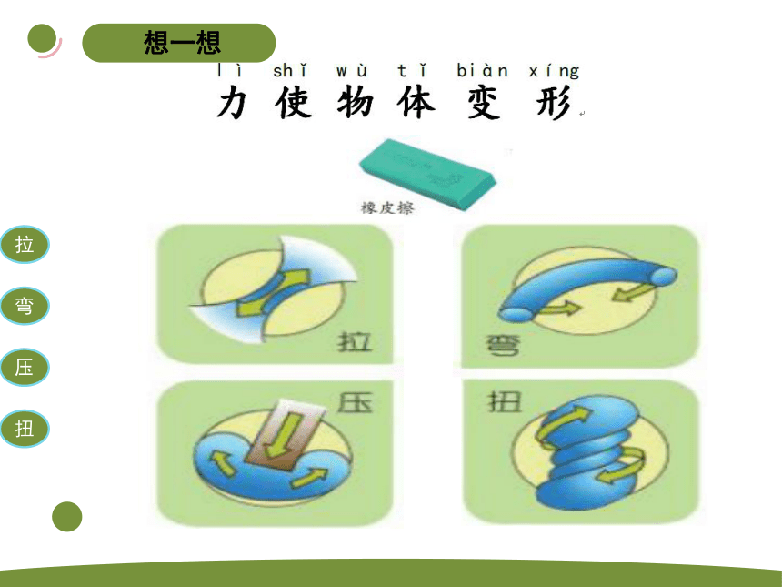 苏教版（2017秋）小学科学 二年级上册 3.8 形状改变了  课件（17张PPT)