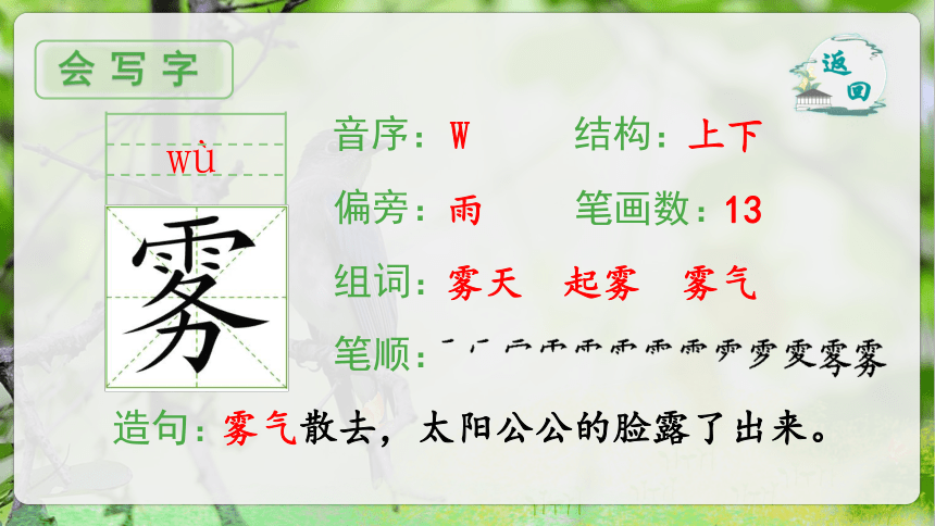 23.《父亲、树林和鸟》第一课时课件（共37张PPT）