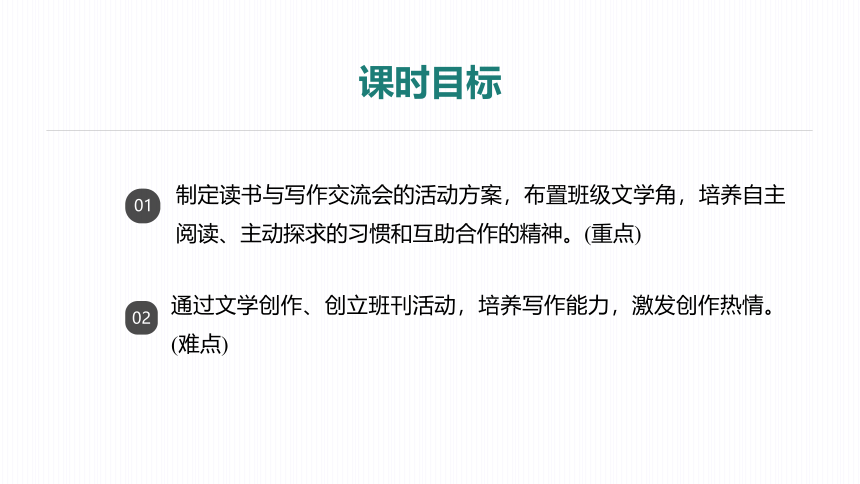 第六单元 综合性学习 文学部落-2023-2024学年初中语文部编版七年级上册课件(共30张PPT)