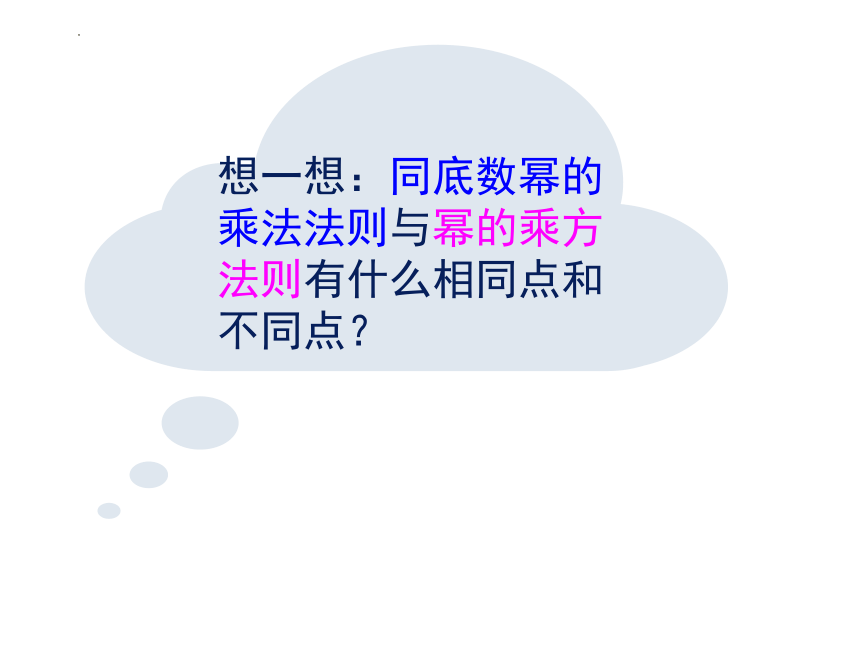 鲁教版（五四制）六年级数学下册 6.2.1 幂的乘方 课件 (共30张PPT)