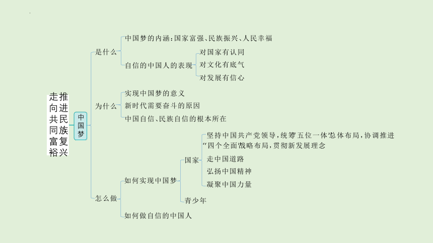 2024年中考道德与法治二轮总复习课件(共58张PPT)：走向共同富裕  推进民族复兴