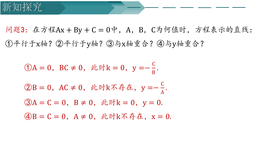 数学人教A版（2019）选择性必修第一册2.2.3直线的一般式方程（共22张ppt）