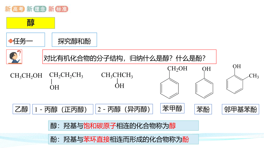 3.2.1  醇-高二化学课件(共33张PPT)(人教版2019选择性必修3)