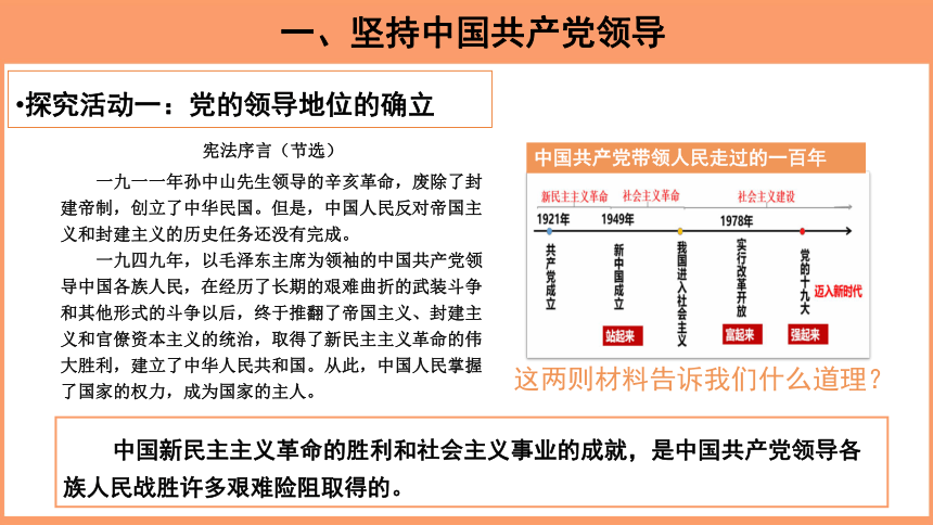 1.1党的主张和人民意志的统一    课件（27 张ppt）