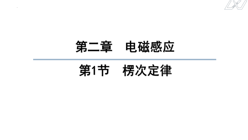 物理人教版（2019）选择性必修第二册2.1楞次定律（共17张ppt）