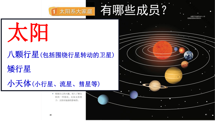 教科版（2017秋） 六年级下册 3.2 八颗行星 课件（18张PPT）