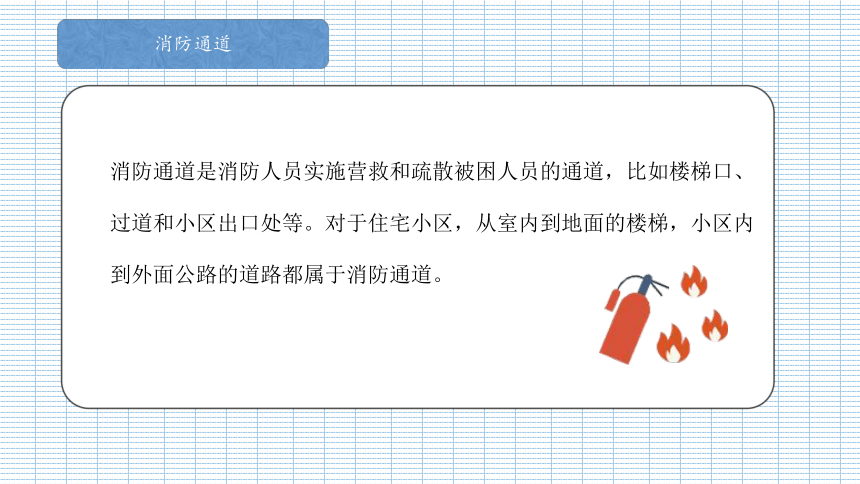 不要给消防通道“添堵”课件(共22张PPT)-小学生主题班会通用版