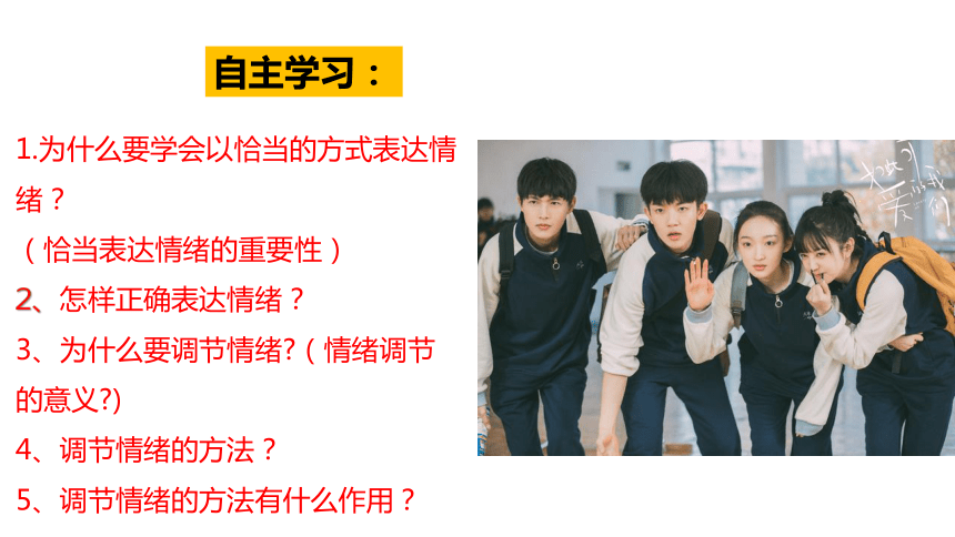 4.2 情绪的管理 课件（24张PPT）+内嵌视频