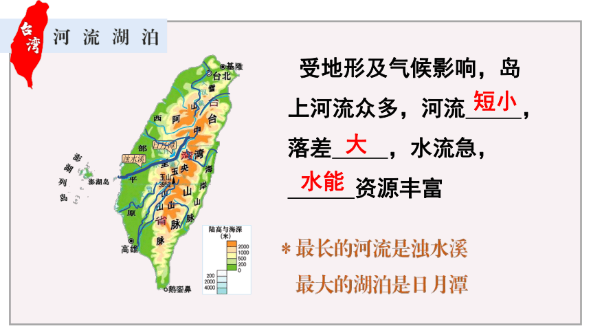 7.4祖国神圣的领土——台湾省 课件(共39张PPT)人教版地理八年级下册