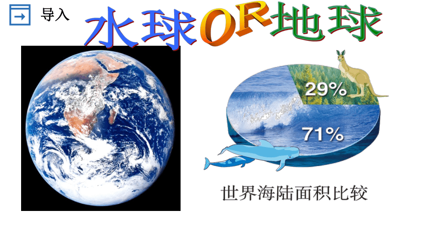2.2世界的海陆分布 课件(26张PPT) 湘教版 地理七年级上册