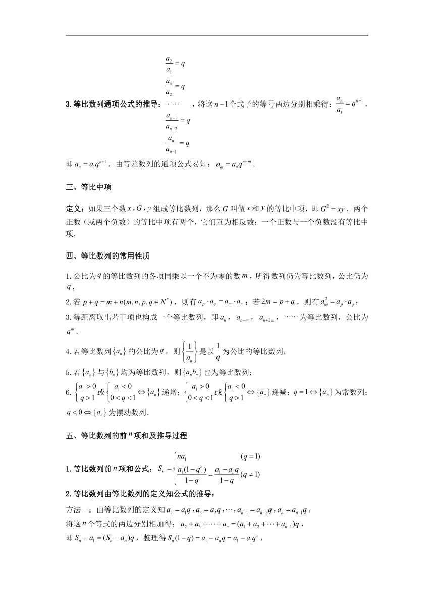 2023届高三数学高考复习知识点：数列 素材