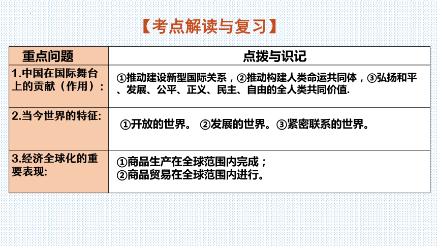 板块5：国情教育(共33张PPT)-2024年中考道德与法治二轮专题复习实用课件（全国通用）