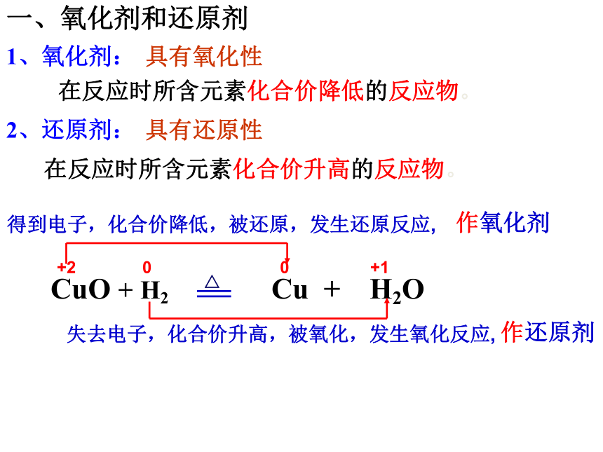 化学人教版（2019）必修第一册1.3.2.氧化还原反应 氧化剂和还原剂（共18张ppt）