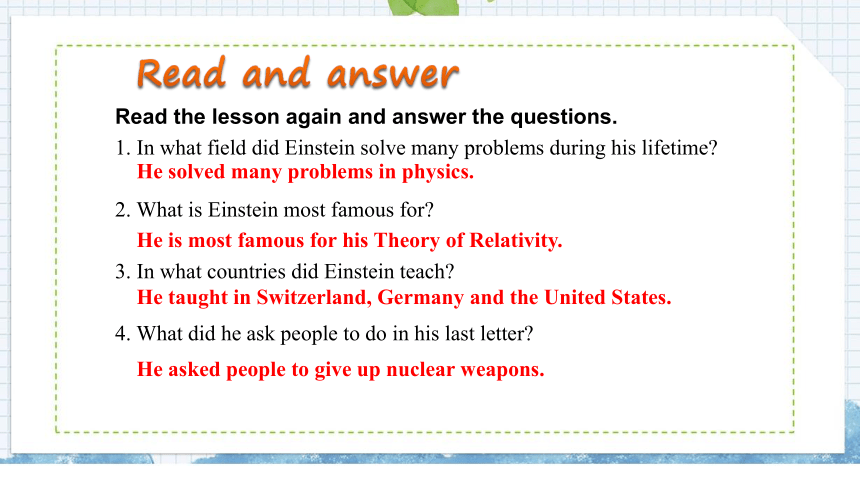 Unit 2 Lesson 8 A Universe of Thought课件(29张PPT)