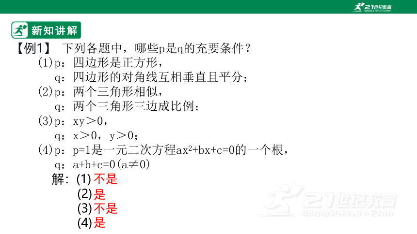 第一章集合与常用逻辑  1.4.2充要条件  课件(共21张PPT)