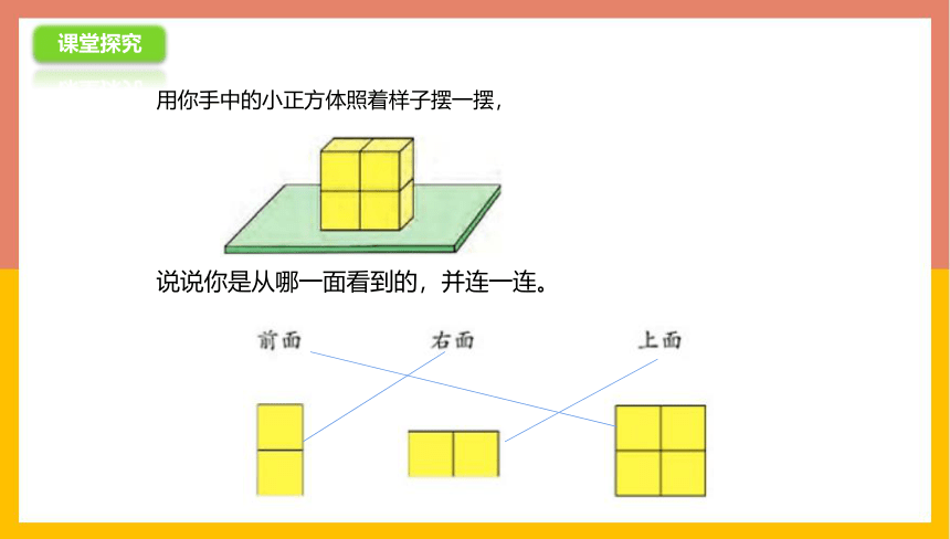 3.2观察几个完全相同的小正方体摆出的长方体 课件 四年级数学上册 苏教版(共15张PPT)