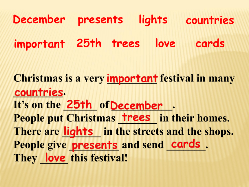 Module 4 Unit 2 Can you tell me about Christmas？课件(共18张PPT)