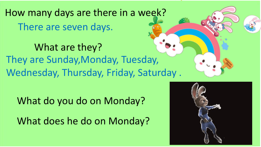 Module 3 Unit 8 Days of the week Period 2 课件(共28张PPT)