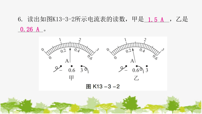 沪粤版九年级上册物理 13.3怎样认识和测量电流 习题课件(共15张PPT)