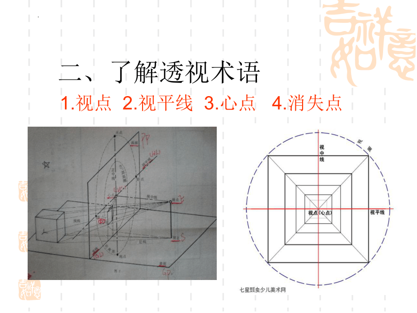 学一点儿透视知识 （课件）广西版美术五年级下册(共12张PPT)