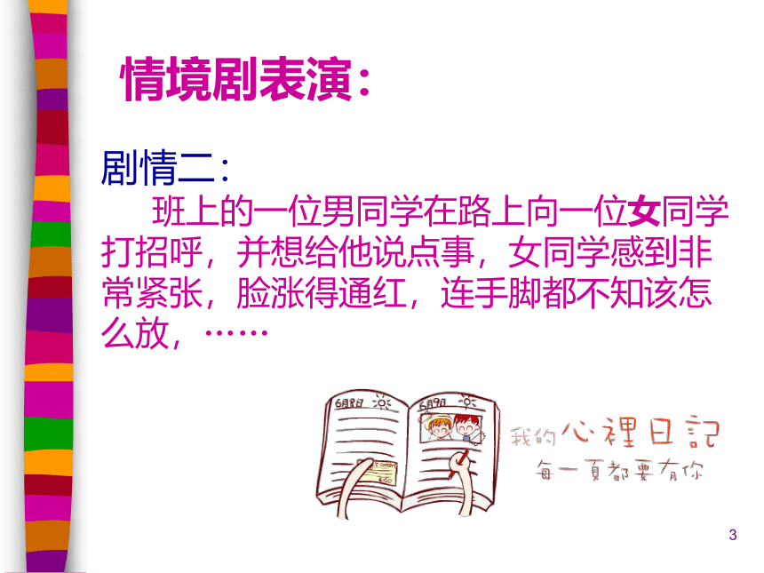 青春期我与异性交往主题班会 课件（21ppt）