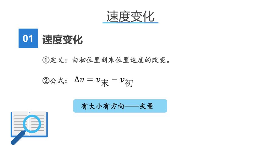 鲁科版（2019）高一物理 必修 第一册 1.4加速度 课件(共22张PPT)