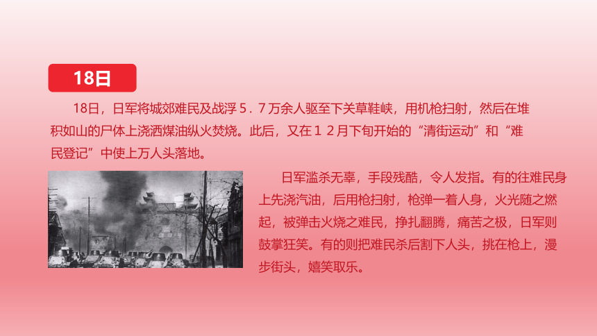 2022年中学生主题班会纪念南京大屠杀国家公祭日课件(共23张PPT)
