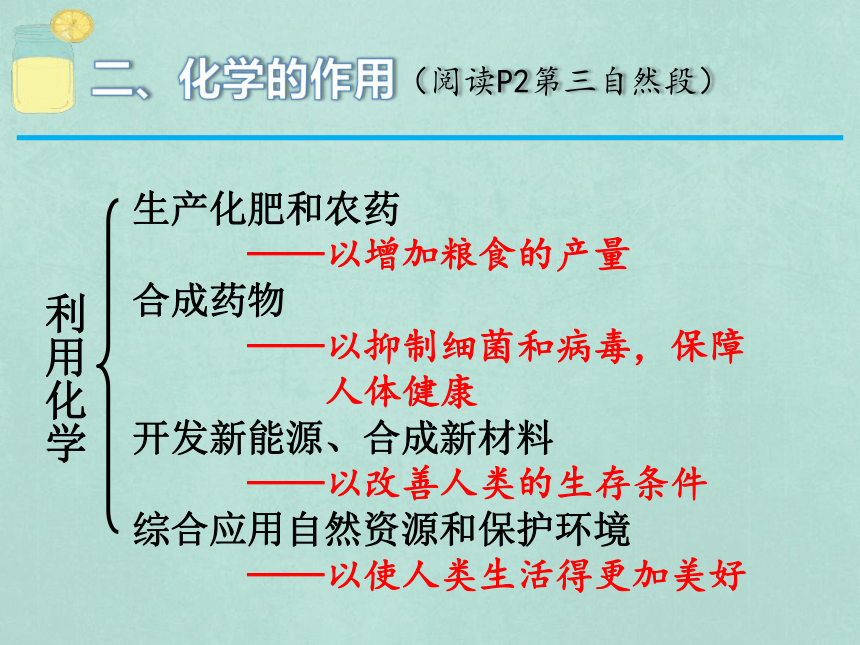 人教版九年级上册 绪言 化学使世界变得更加绚丽多彩（28张PPT）