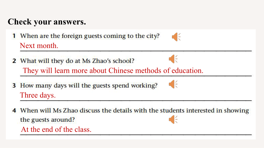 Unit1 Wish you were here Integrated skills Listening and reading 课件(共25张PPT，内镶嵌音频）
