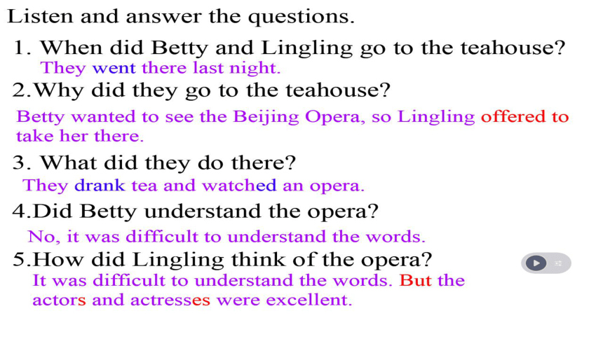 公开课Module5 Unit1 I wanted to see the Beijing Opera 希沃课件+PPT图片版(13张)