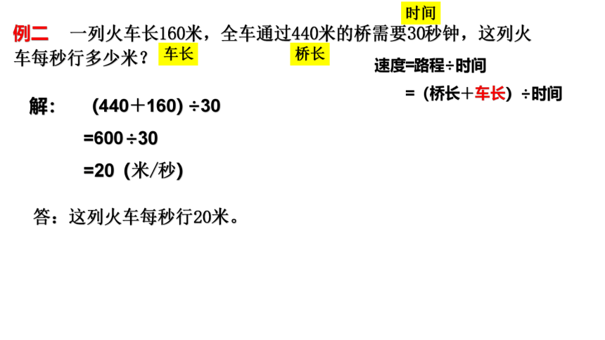 五年级上数学册    火车过桥问题-奥数专题  课件-  全国通用（20张PPT）