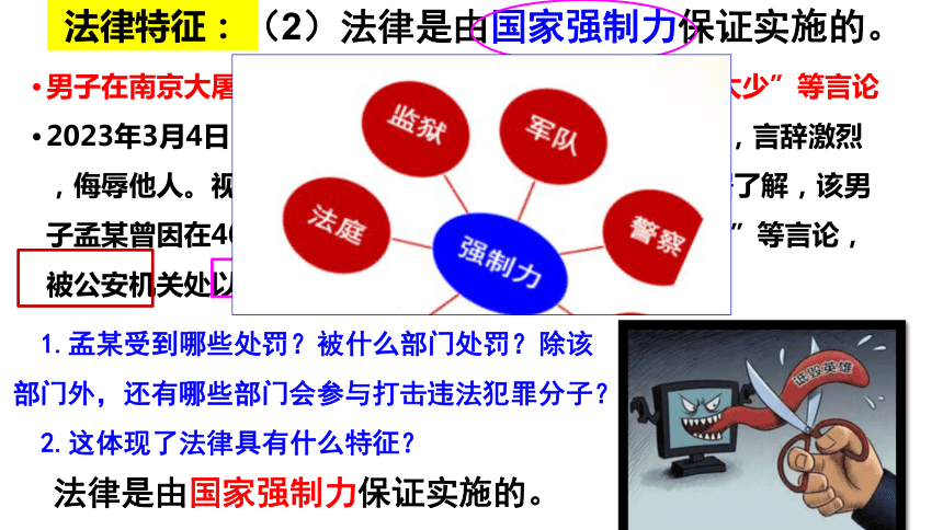 9.2 法律保障生活 课件(共19张PPT)- 2023-2024学年统编版道德与法治七年级下册