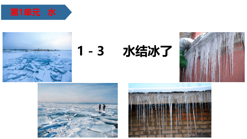 教科版（2017秋）三年级上册科学 1.3水结冰了（课件8张PPT）