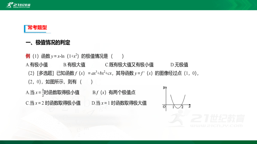 【课件】6.2.2导数与函数的极值、最值  数学-RJB-选择性必修第三册-第六章(共75张PPT)