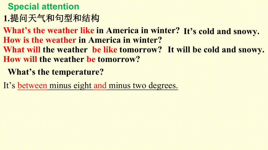 Module 10 The weather Unit 3 Language in use课件(共19张PPT)