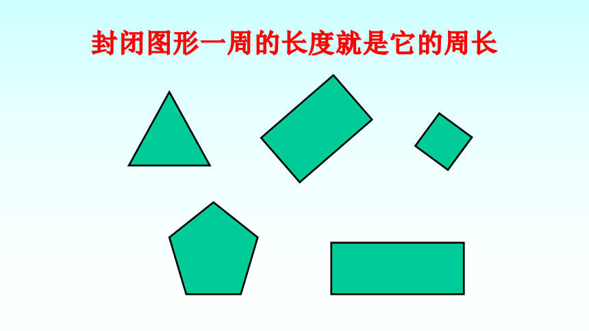 三年级上册数学课件-6.2 长方形和正方形的周长 北京版（共18张PPT）